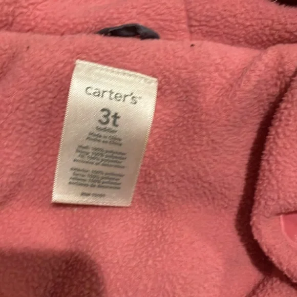 Carter’s Polka Dot Toddler Coat - Picture 4 of 5